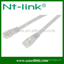 Utp / ftp flat cat5e câble de cordon de raccordement / Jumper wire